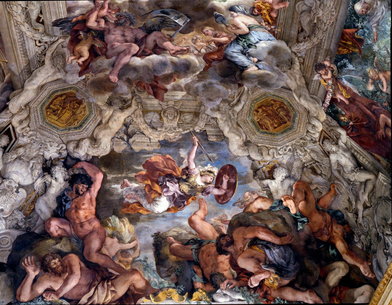 The Triumph of Divine Providence (detail) by Pietro da Cortona
