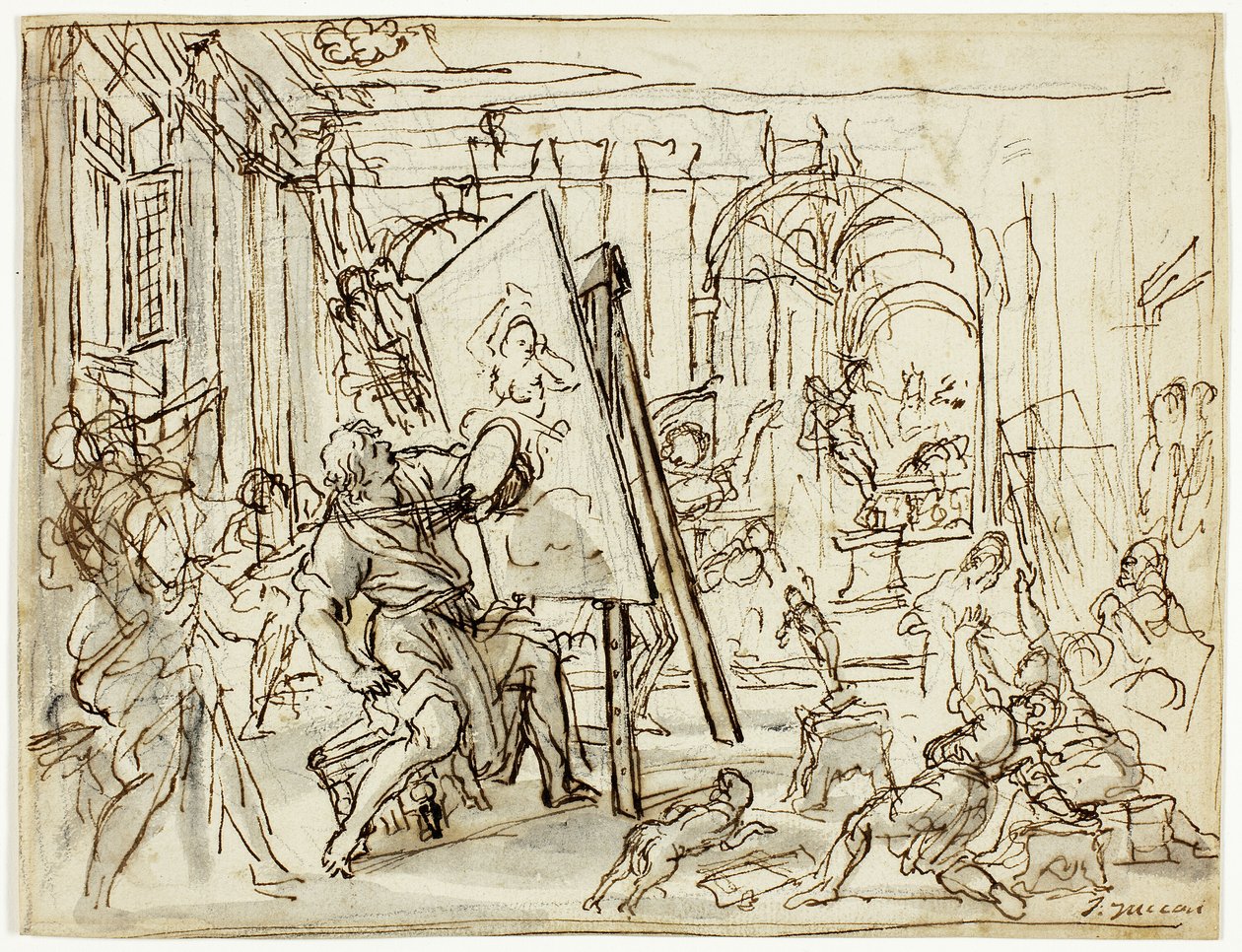 Earthquake in an Artist