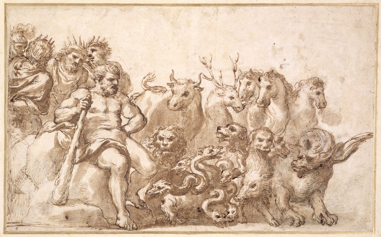 Allegory of the Labours of Hercules by Pietro da Cortona