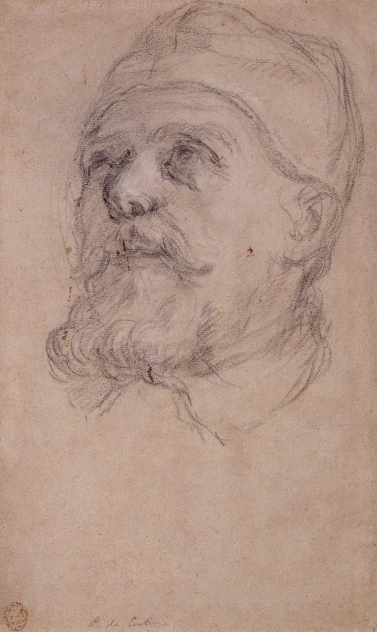 The Head of Pope Urban VIII by Pietro da Cortona