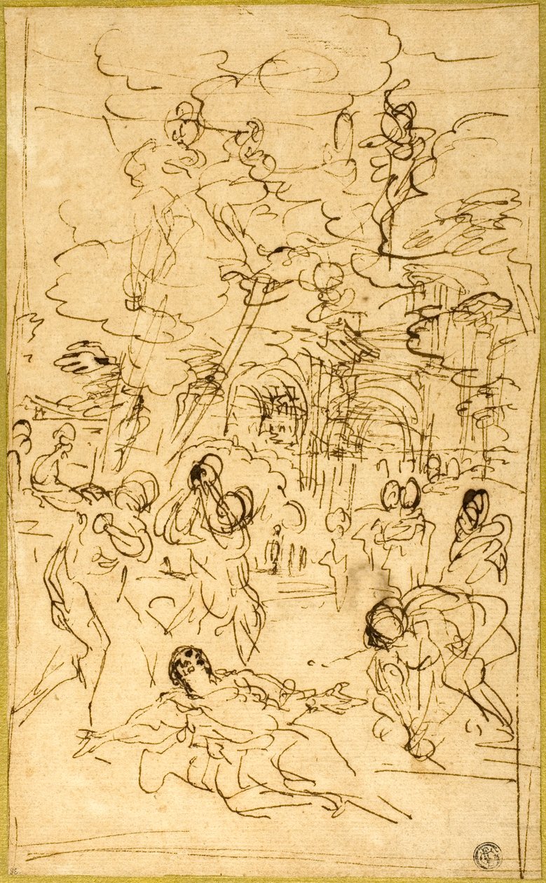 The Martyrdom of Saint Stephen by Pietro da Cortona
