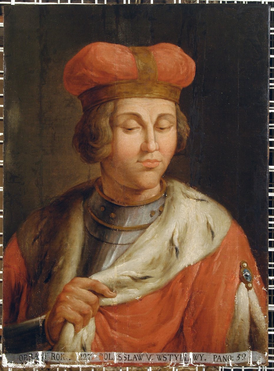 Portrait of Boleslaw V the Shy by Plersz Jan Bogumil 1732 1817 Plersz Jan Bogumil 1732 1817