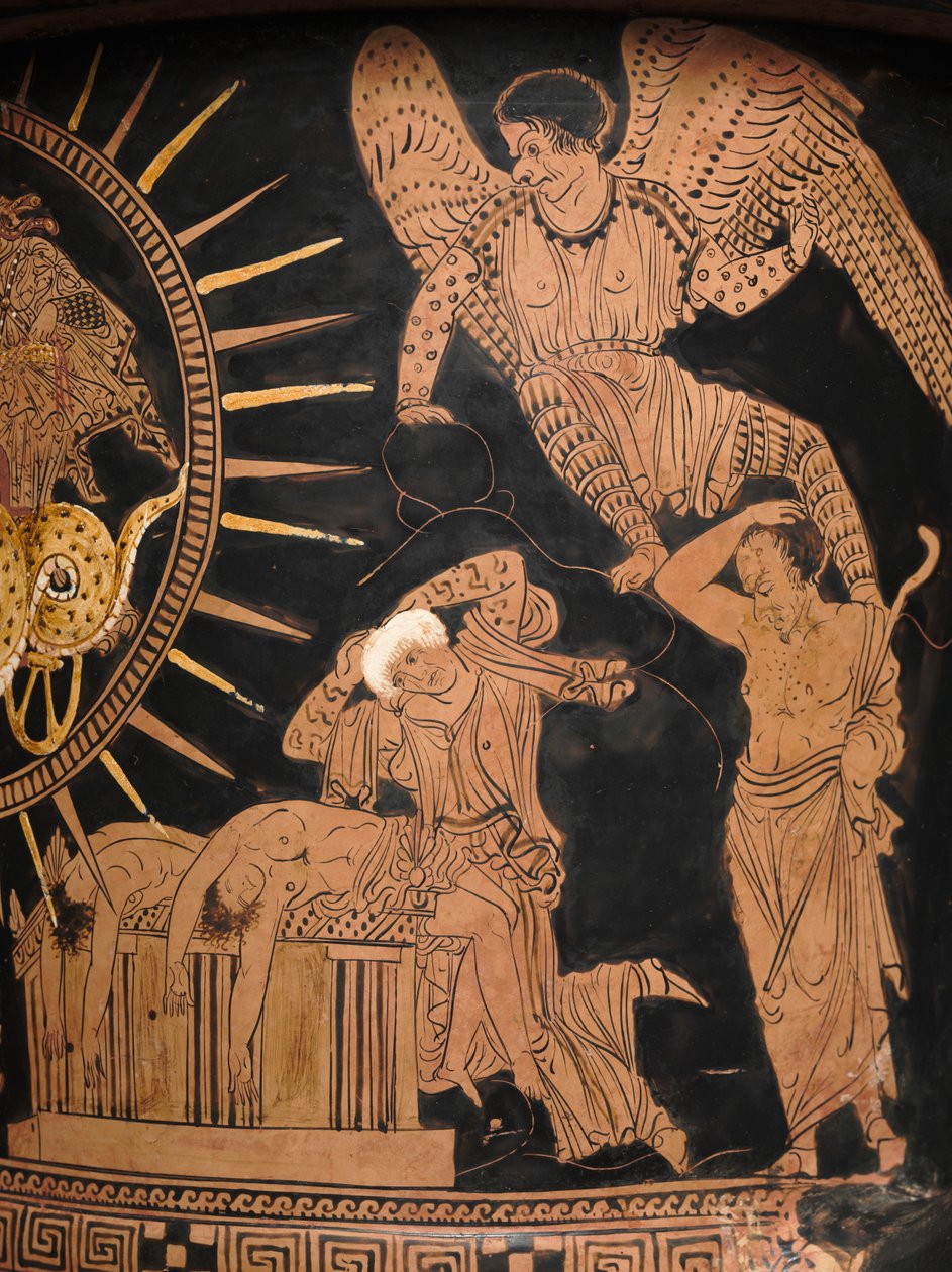 Lucanian Calyx-Krater, c.400 BC by Policoro Painter