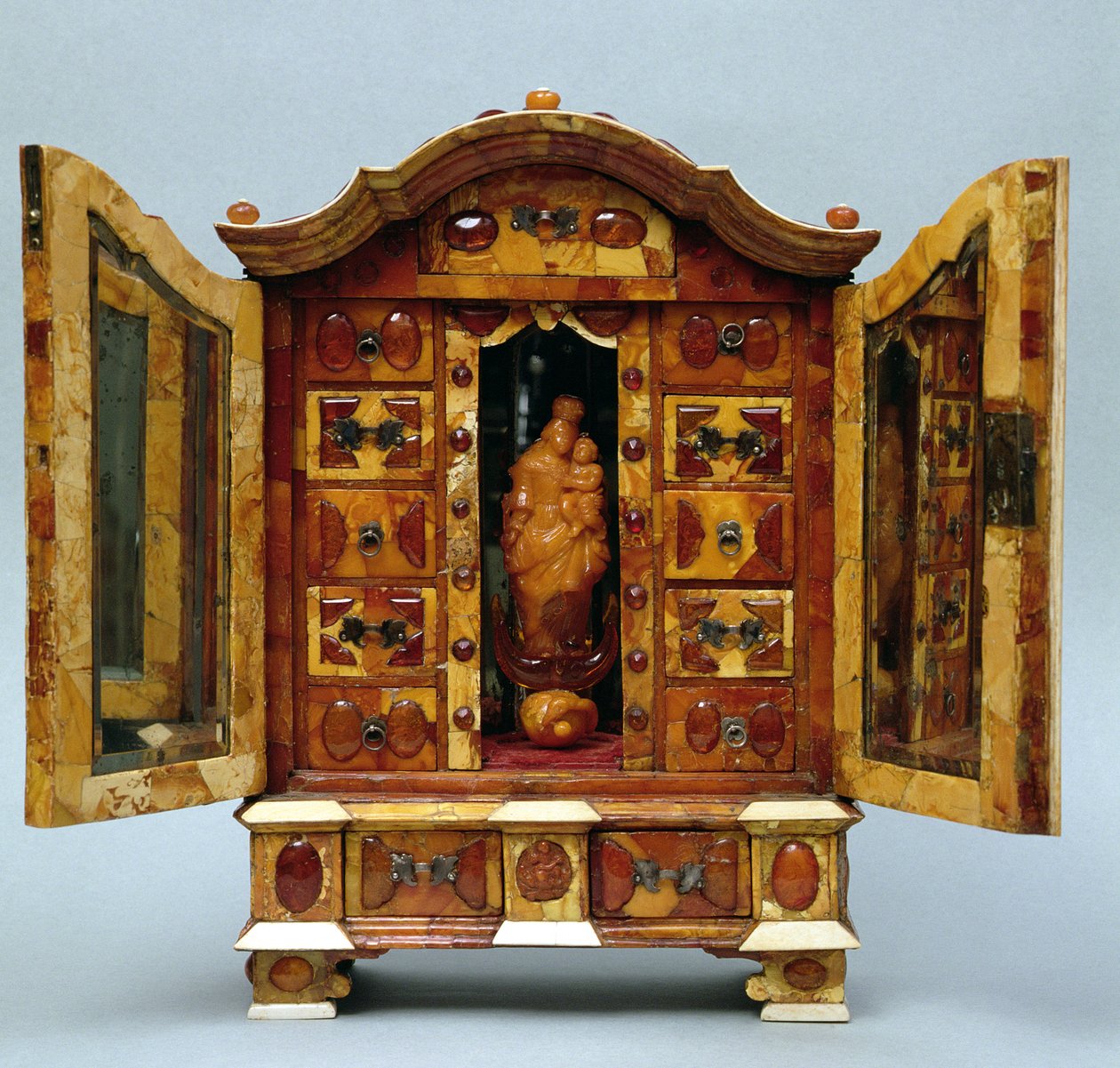 Amber Cabinet of King Stanislaw August Poniatowski, c.1771 by Polish School