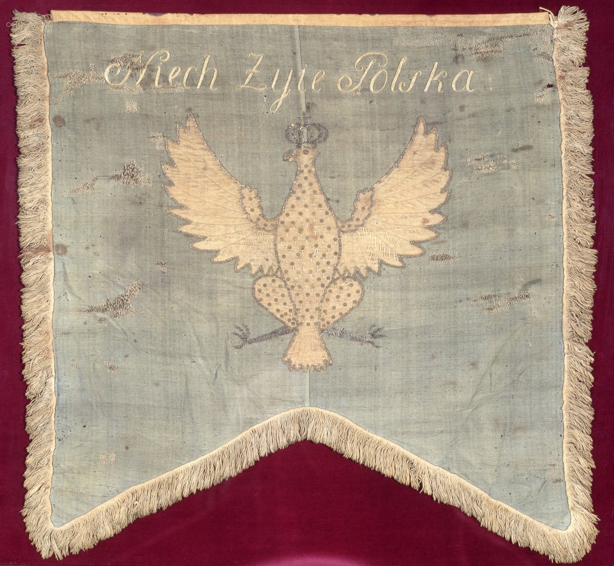 Pennant from the time of the Tadeusz Kosciuszko Uprising in 1794 by Polish School