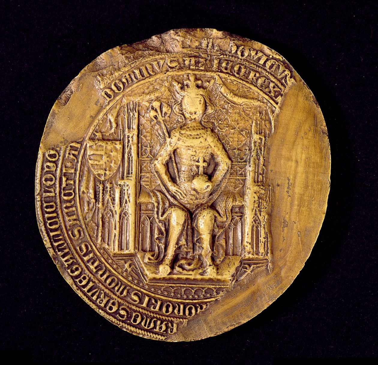 Seal of Louis I (1326-82) the Great, King of Poland by Polish School