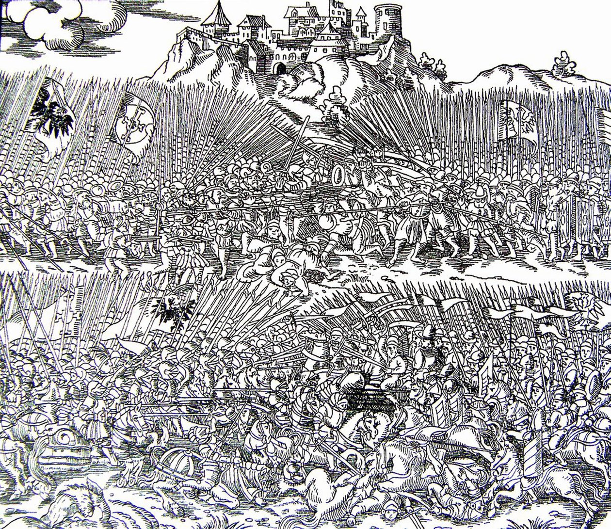 The Battle of Grunwald by Polish School