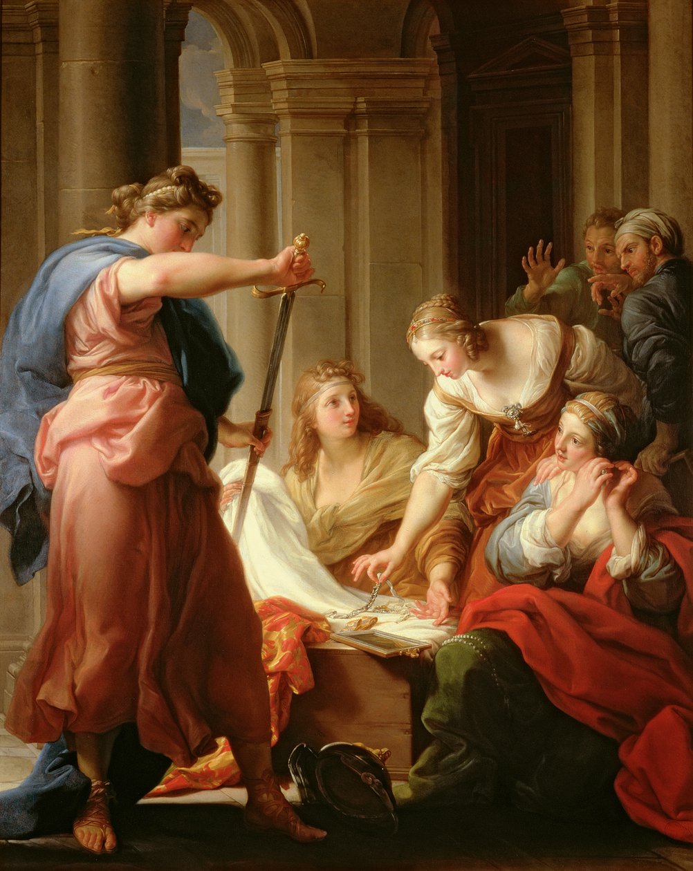 Achilles at the Court of King Lycomedes with His Daughters, 1746 by Pompeo Girolamo Batoni