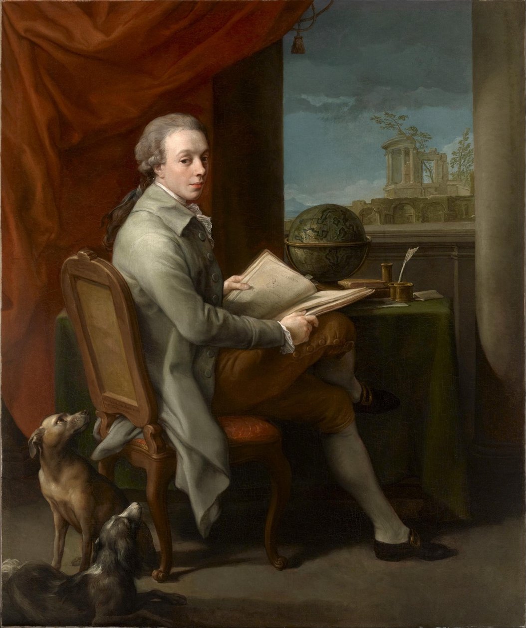 Thomas Tayleur, First Marquess of Headfort by Pompeo Girolamo Batoni