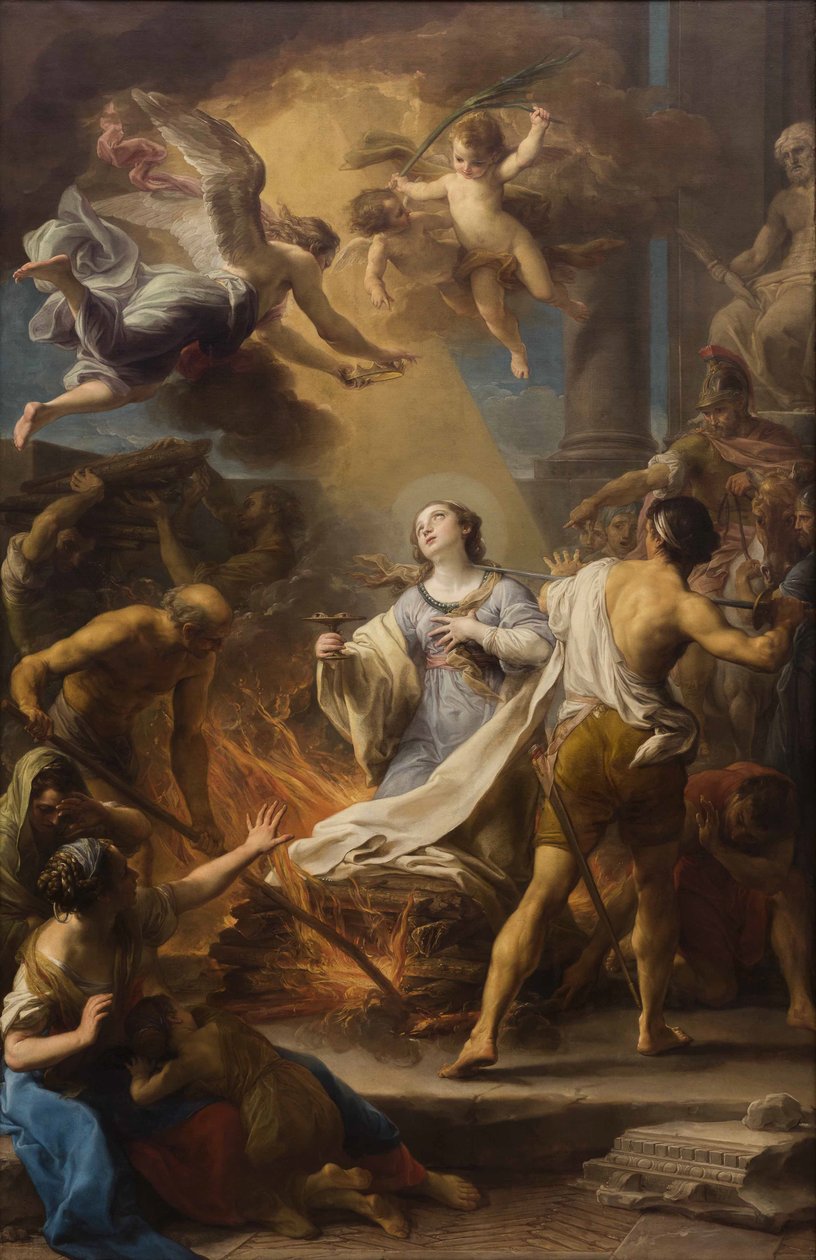 Martyrdom of Saint Lucy by Pompeo Batoni