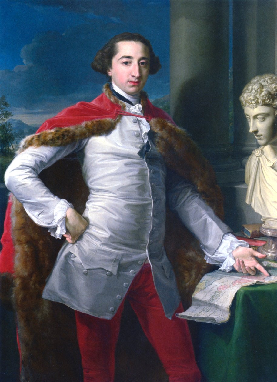 Portrait of Richard Milles (1735-1820) by Pompeo Batoni