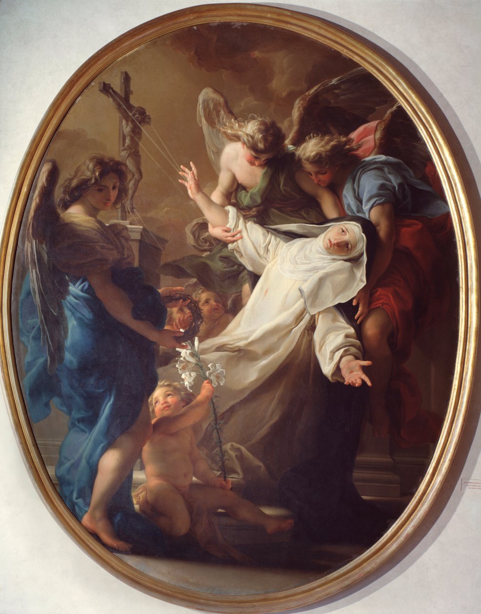 Ecstasy of Saint Catherine of Siena by Pompeo Girolamo Batoni