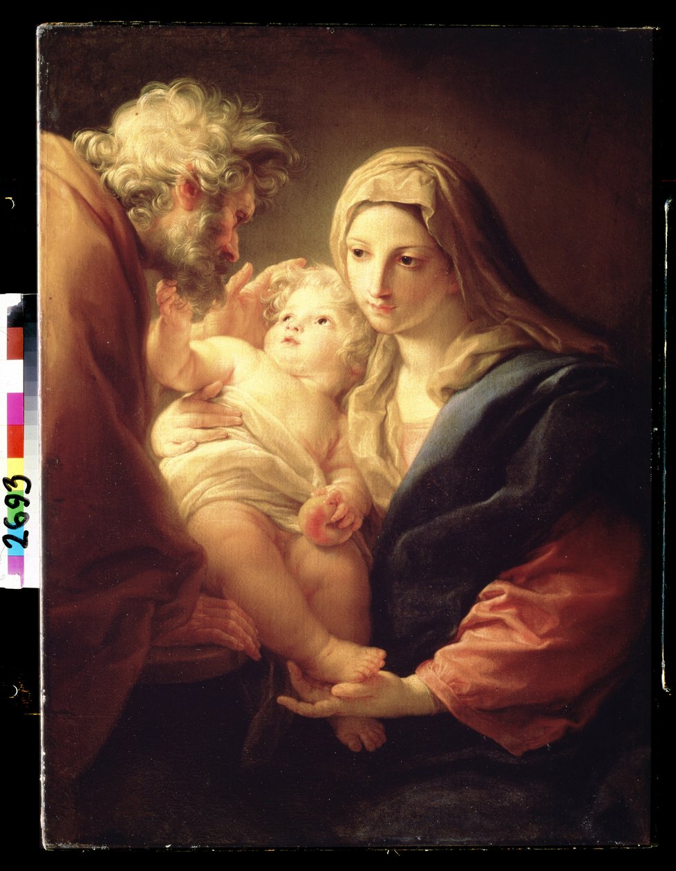The Holy Family by Pompeo Girolamo Batoni