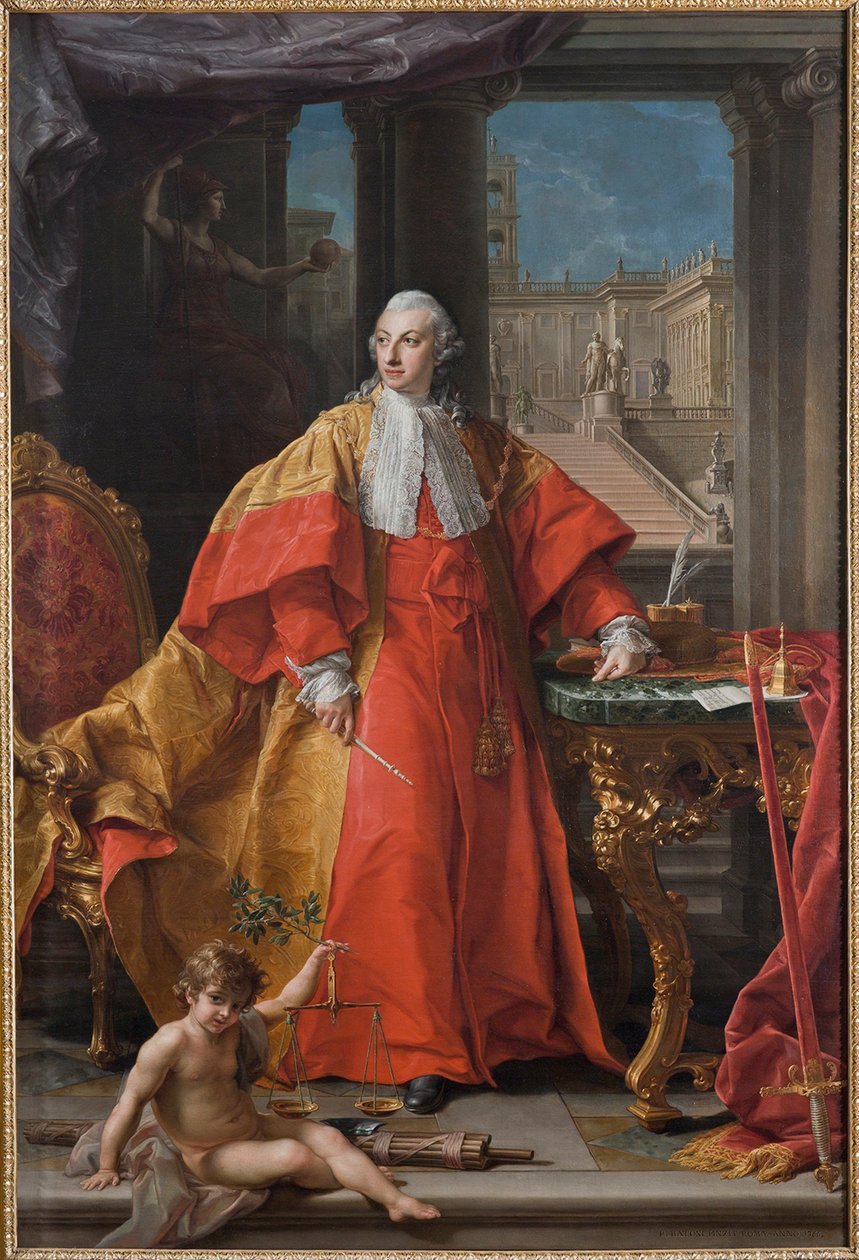 Portrait of Abbondio Rezzonico, 1766 by Pompeo Girolamo Batoni