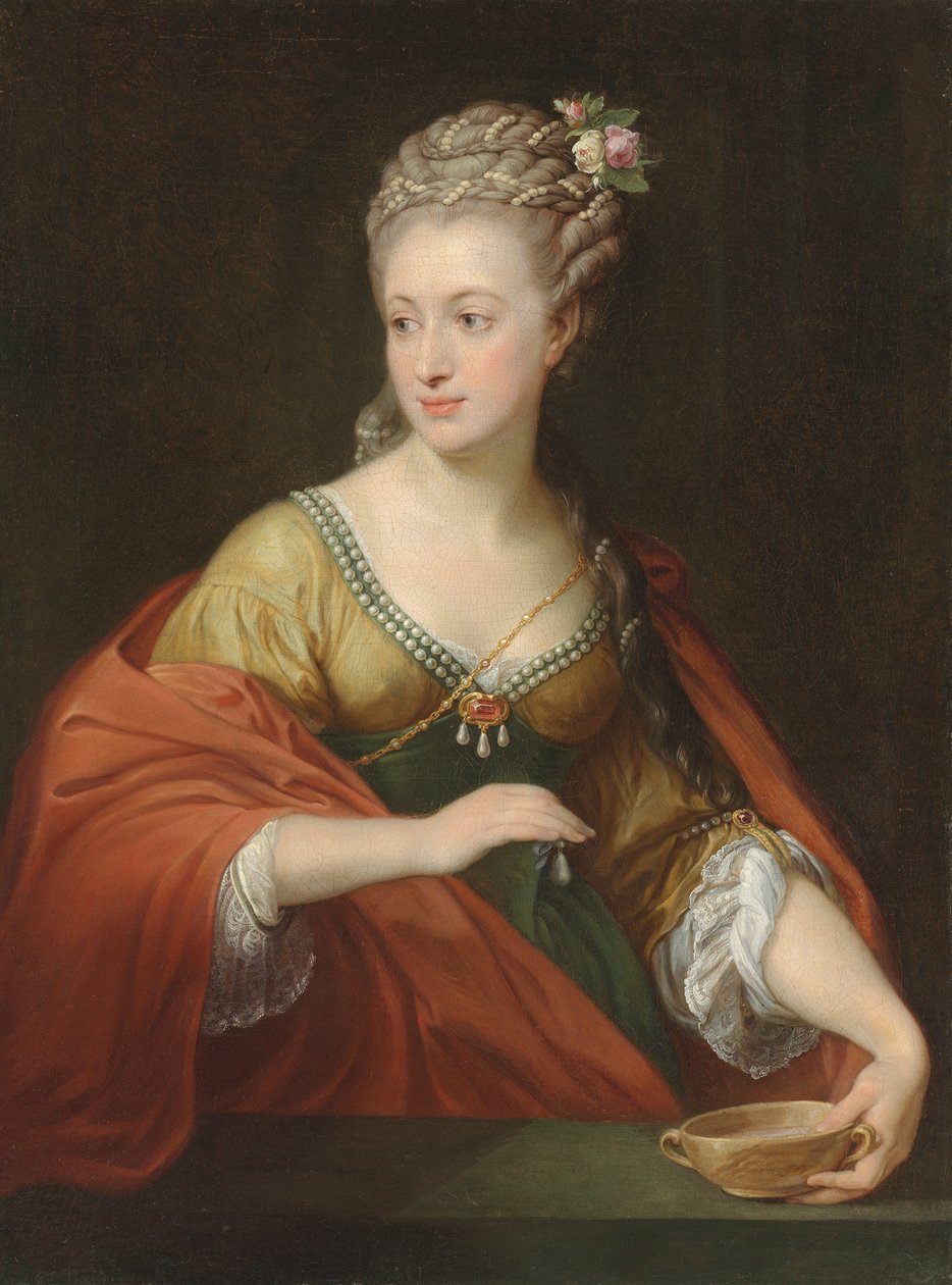 Portrait of Alexandra Evtikhievna Demidova 1724-1789 as Cleopatra, Early 1770s by Pompeo Girolamo Batoni