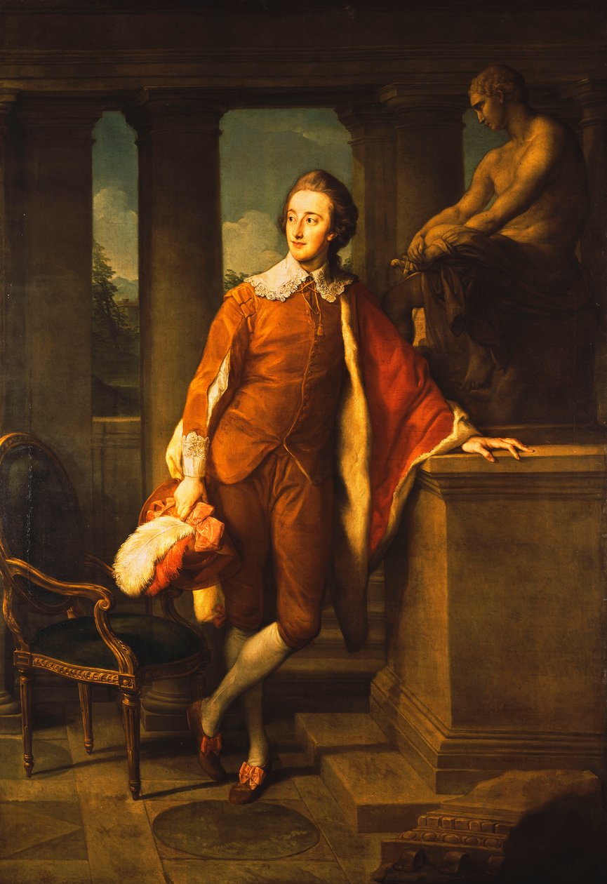 Portrait of Anthony Ashley-Cooper, 5th Earl of Shaftesbury by Pompeo Girolamo Batoni