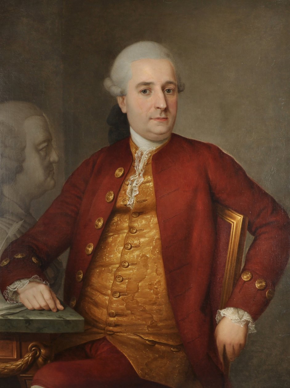 Portrait of Johann Christian Bach 1735-1782 by Pompeo Girolamo Batoni