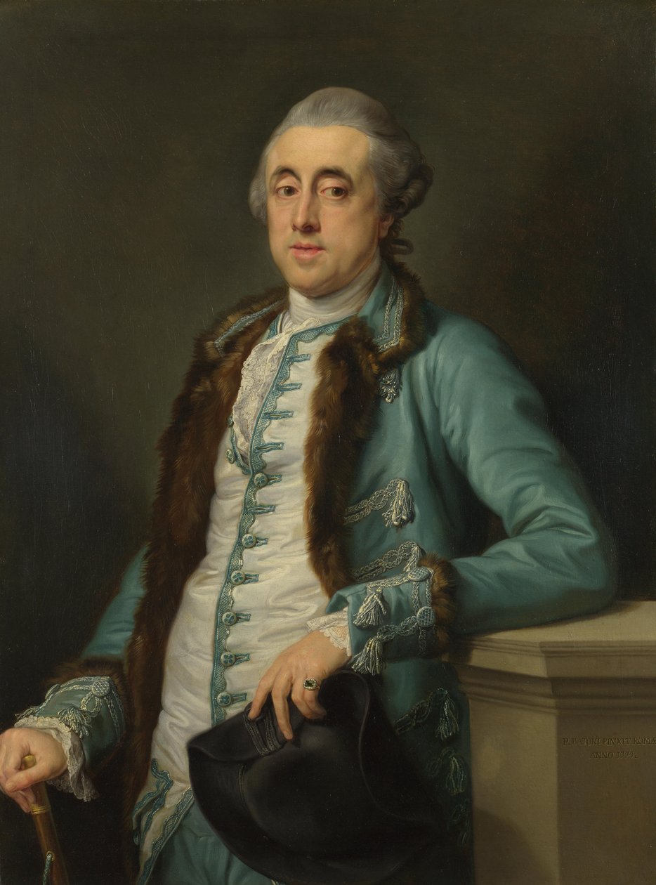 Portrait of John Scott of Banks Fee by Pompeo Girolamo Batoni
