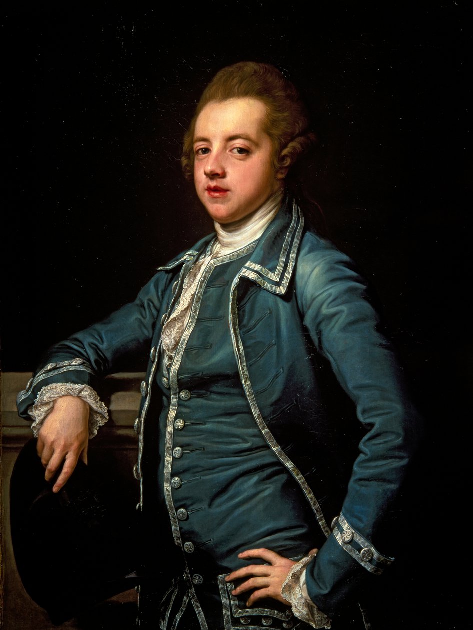 Sir Henry Watkin Dashwood, 3rd. Baronet by Pompeo Girolamo Batoni