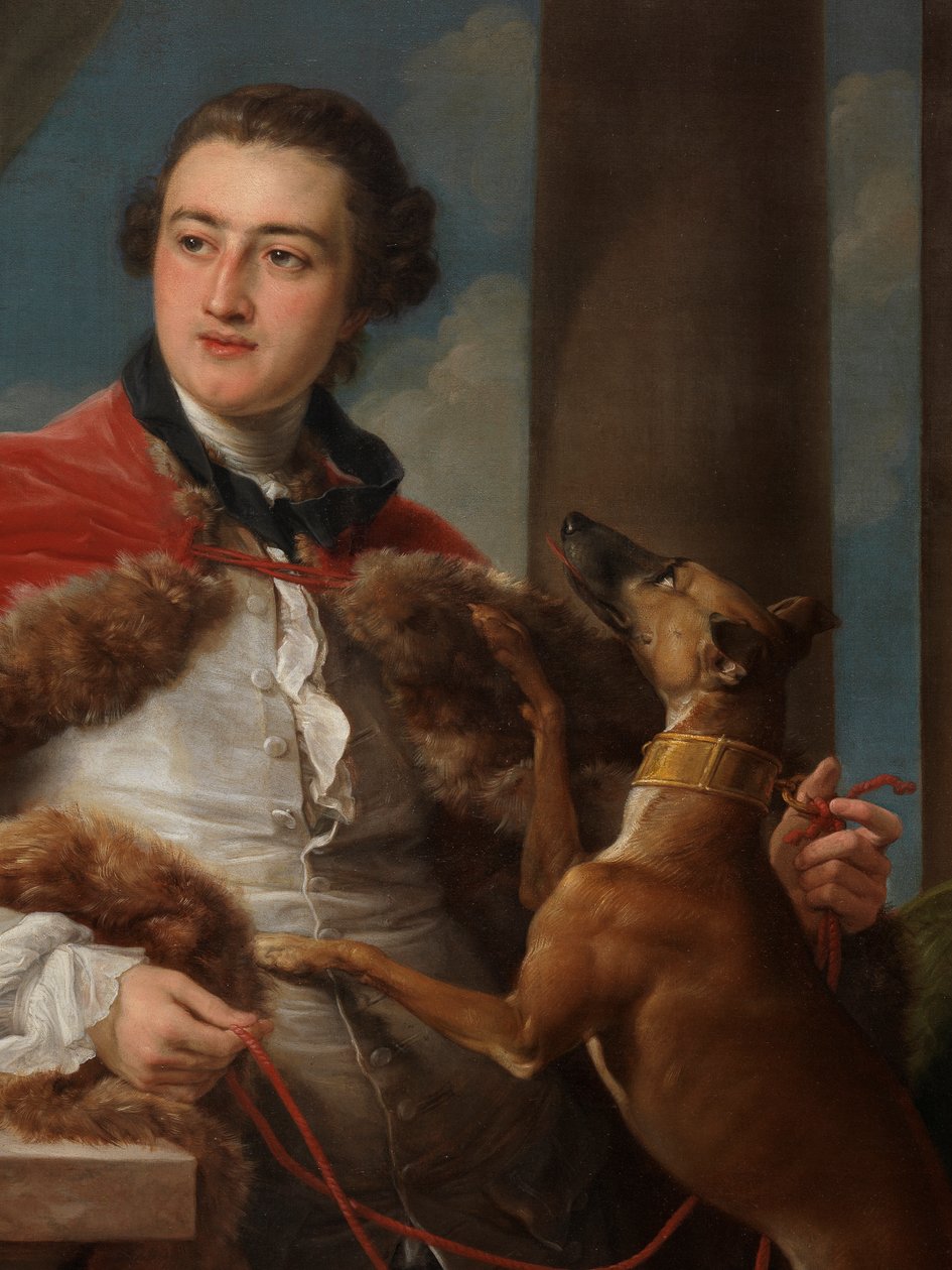 The 7th Earl of Northampton by Pompeo Girolamo Batoni