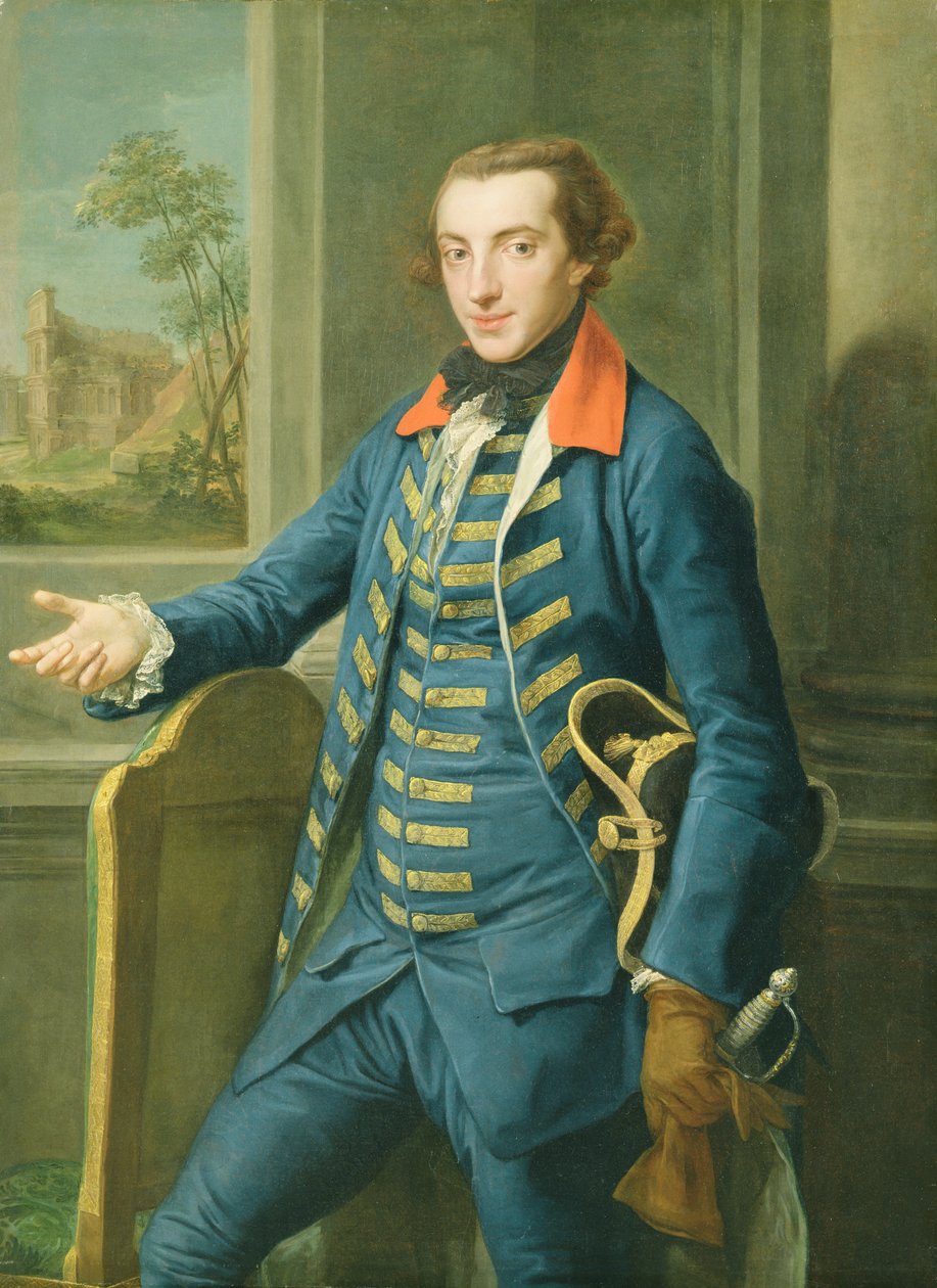 William Weddell by Pompeo Girolamo Batoni