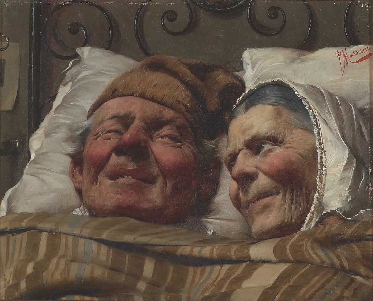 The Golden Wedding, c.1890 by Pompeo Massani