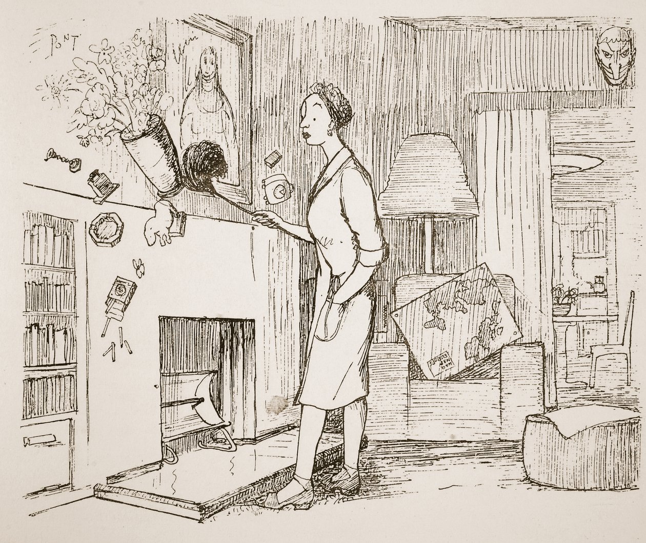 Preoccupation, illustration from 