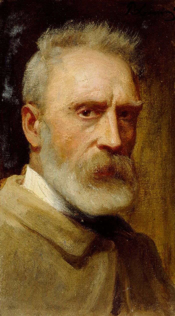 Self-Portrait by Ponziano Loverini by Ponziano Loverini