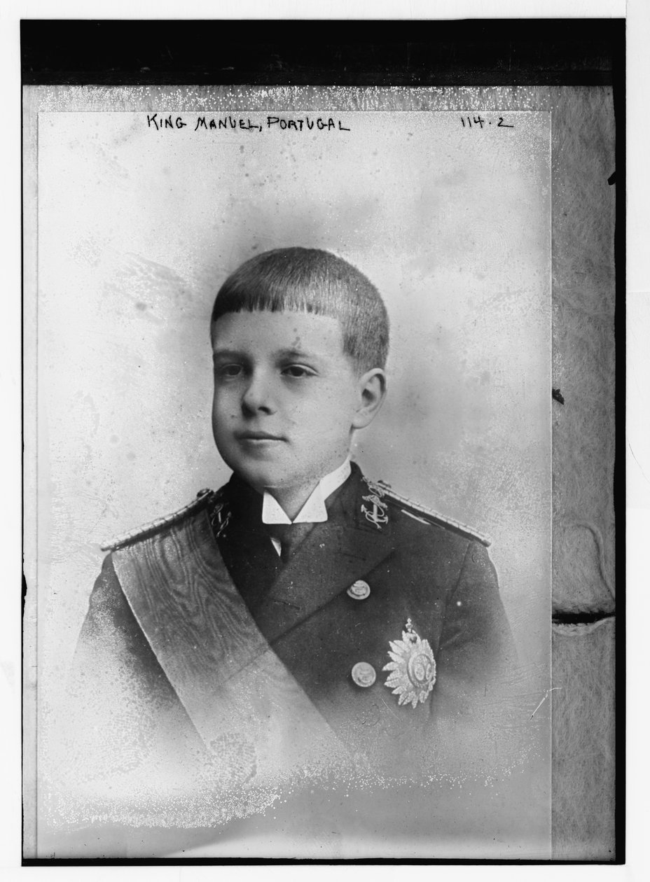King Manuel of Portugal, as a Boy by Portuguese Photographer