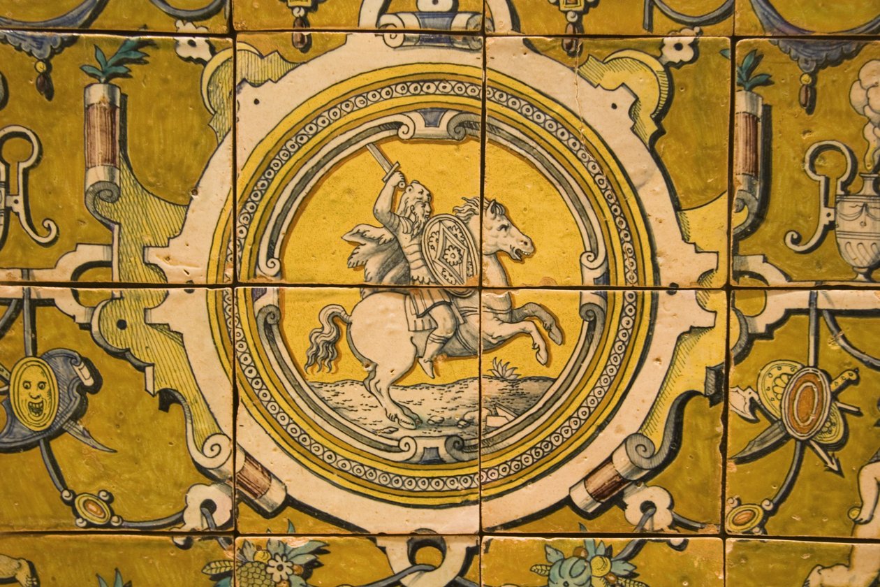 Arms of Teodosio II Duke of Braganza by Portuguese School