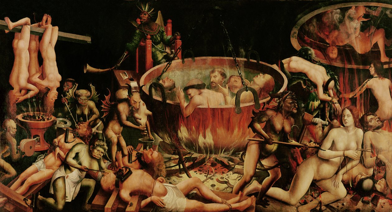 Hell by Portuguese School