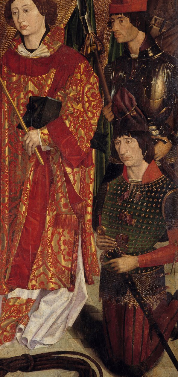 Saint Vincent, Patron of Lisbon and Henri the Navigator (detail) by Portuguese School