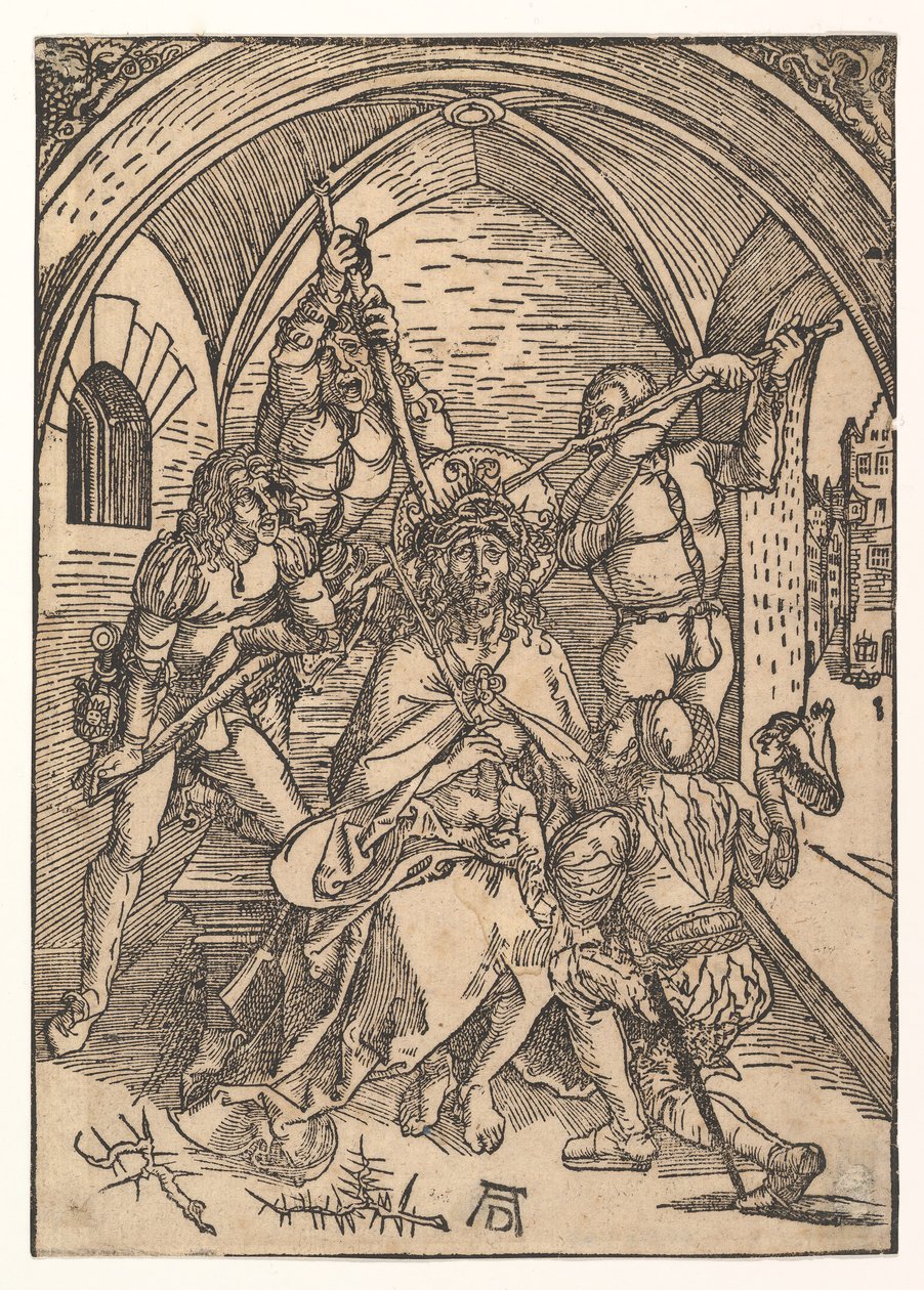 Christ Crowned with Thorns by Possibly Albrecht Dürer