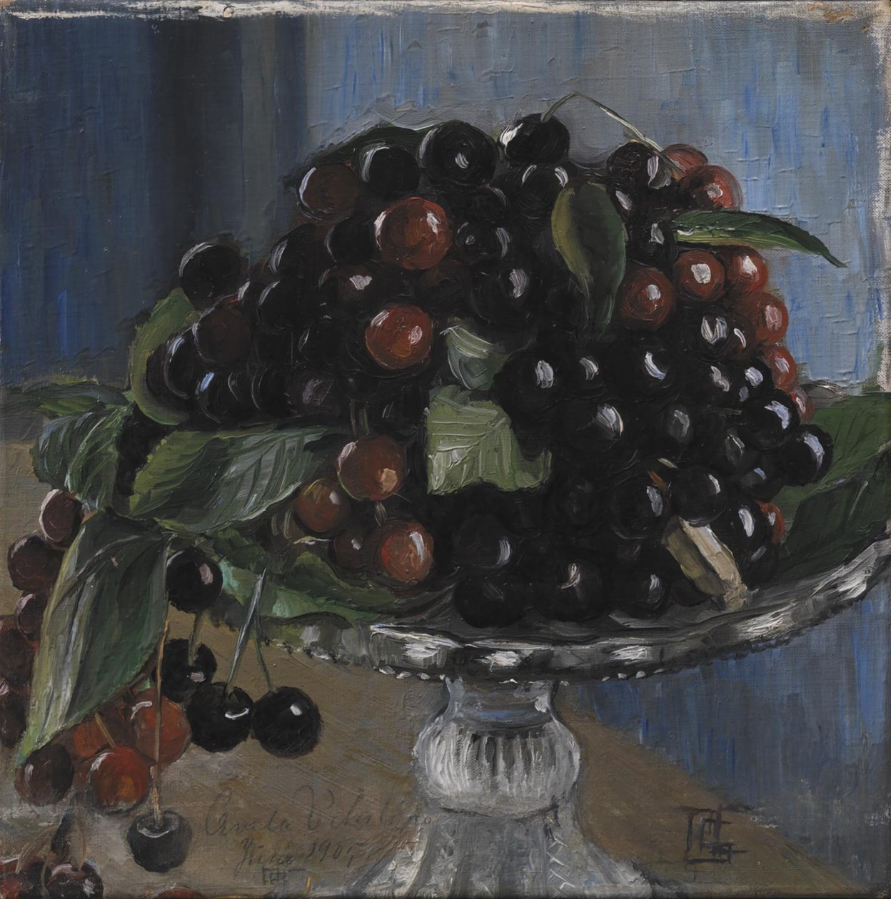 Cherries in a Fruit Bowl. Cività d