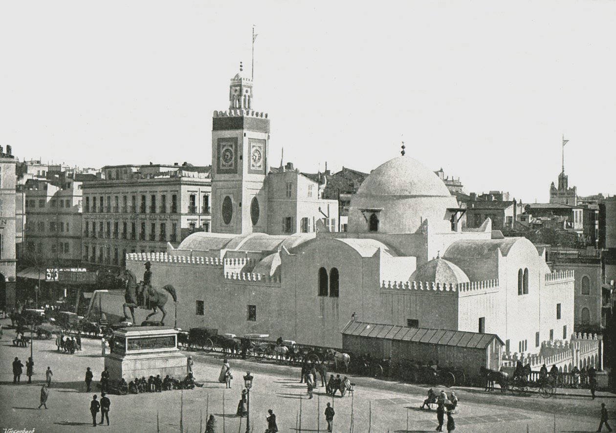 The Djamaa al-Djedid, Algiers, Algeria by Poulton and Co