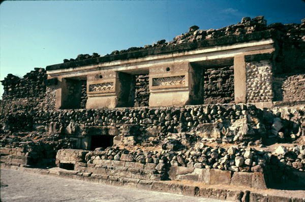 Courtyard with patterned stonework by Pre Columbian Pre Columbian