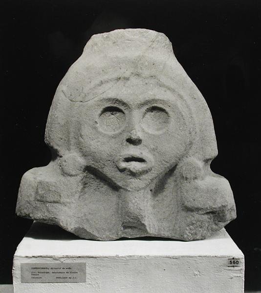 Head of Centeocihuatl, Goddess of Maize, Huastecan, c.1000-1250 by Pre Columbian Pre Columbian
