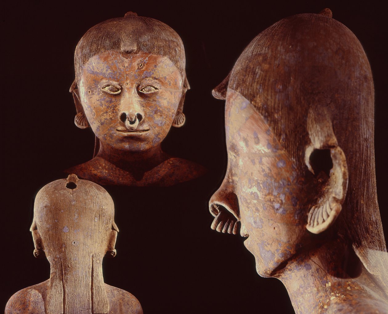 Details of Seated Figure, Chinesco Culture by Pre Columbian Pre Columbian