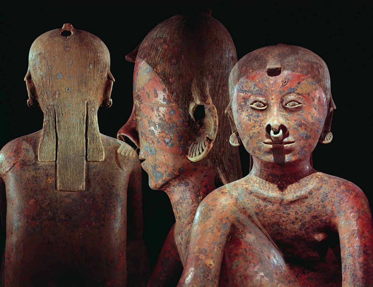 Details of Seated Figure, Chinesco Culture by Pre Columbian Pre Columbian
