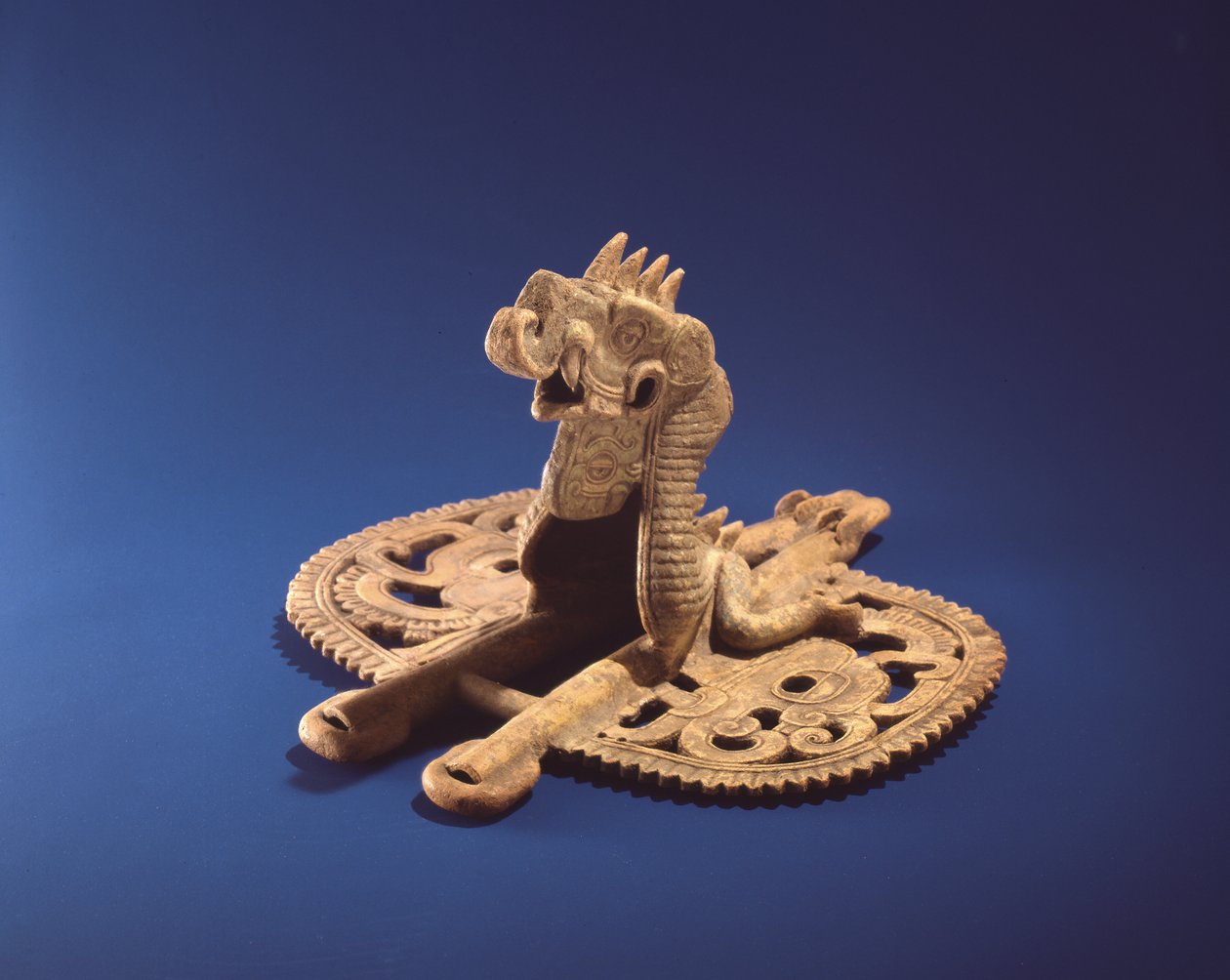 Double Flute, Vera Cruz by Pre Columbian Pre Columbian