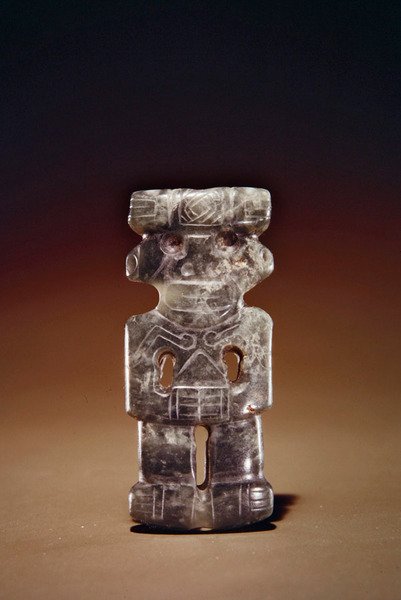Figurine Pendant from Guacimo, Linea Vieja Area by Pre Columbian Pre Columbian
