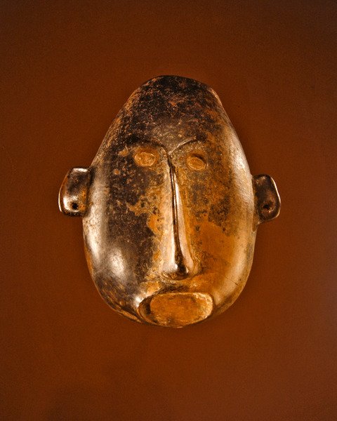 Mask, Colima Culture by Pre Columbian Pre Columbian