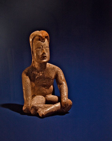 Seated figure, Olmec Culture by Pre Columbian Pre Columbian
