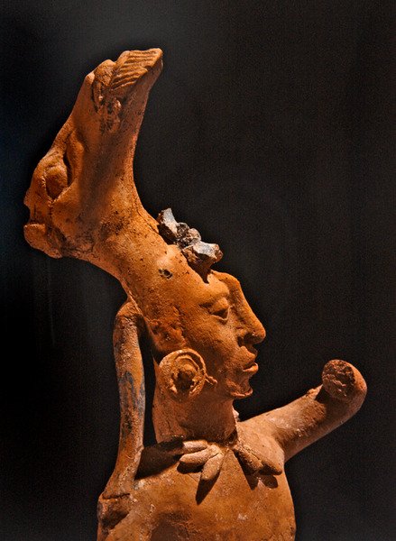 Detail of a Ballplayer, Jaina Culture by Pre Columbian Pre Columbian