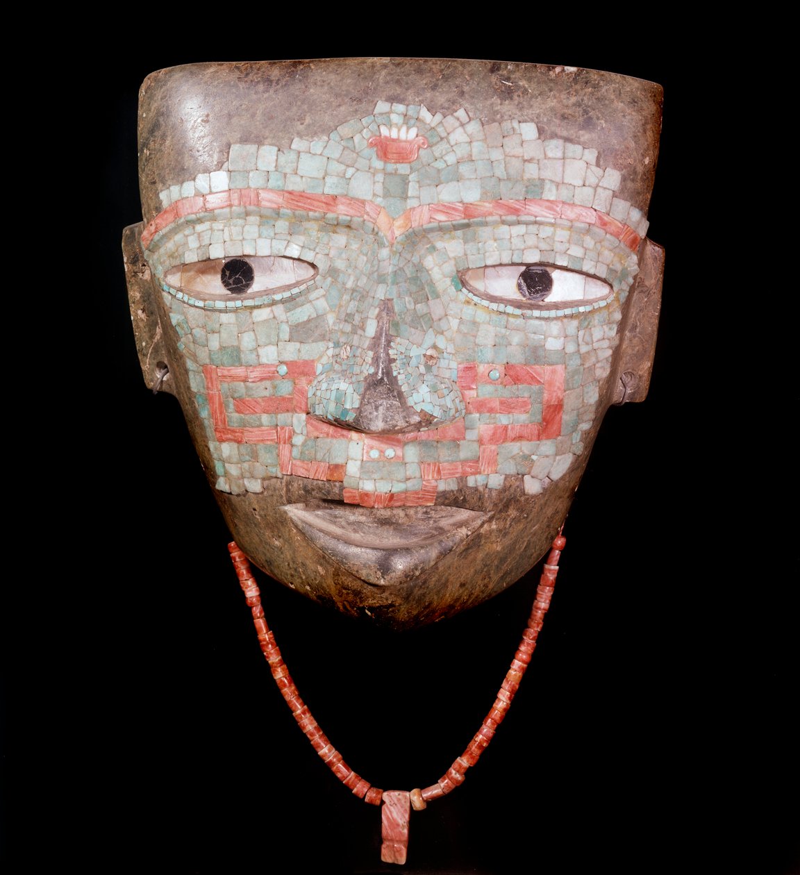 Pre-Columbian Art: Funeral Mask from the Civilization of Teotihuacan III by Pre Columbian Pre Columbian
