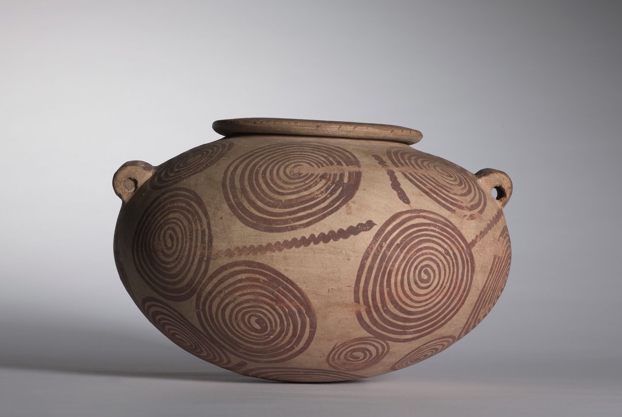 Squat Jar with Lug Handles, c.3400-3300 BC