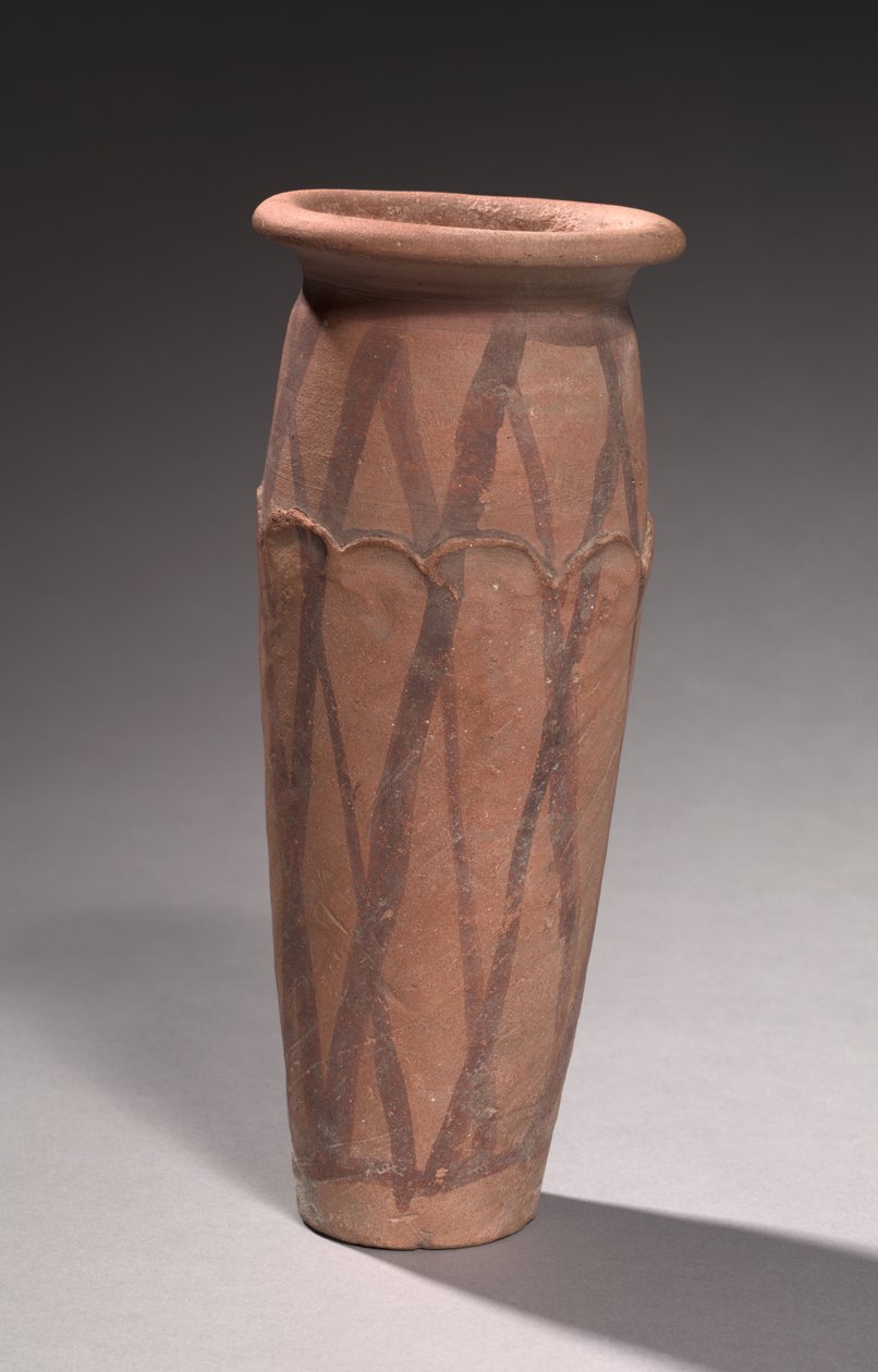 Wavy-Lined Jar, 4000-3000 BC by Predynastic Period Egyptian