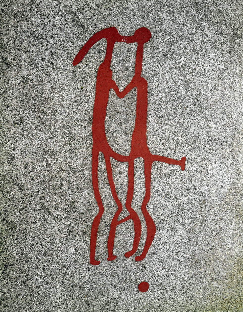 Nordic Bronze Age: Couple Embracing, Rock Carvings in Tanum, Sweden by Prehistoric Prehistoric
