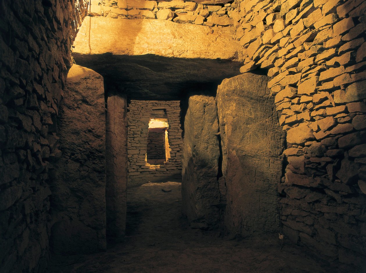 Prehistory: Romeral Dolmen, Neolithic Burial (3000 BC), Spain, Andalusia, Antequera by Prehistoric Prehistoric