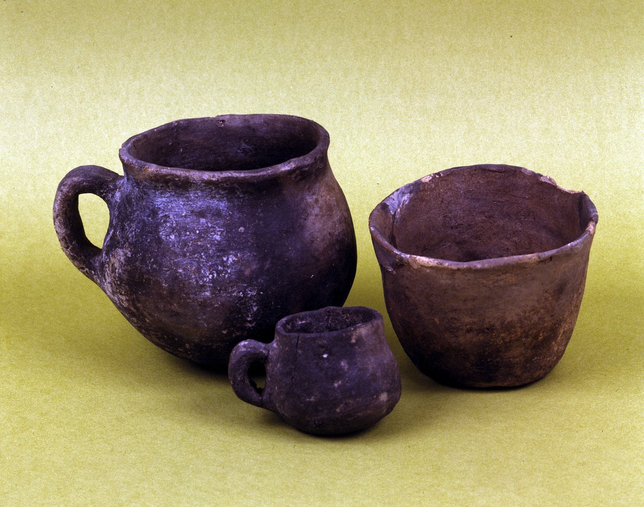 Vase and vessels of the Hunseans population of Lagozza (3100 BC - 2200 BC) of Northern Italy. Neolithic period. by Prehistoric Prehistoric